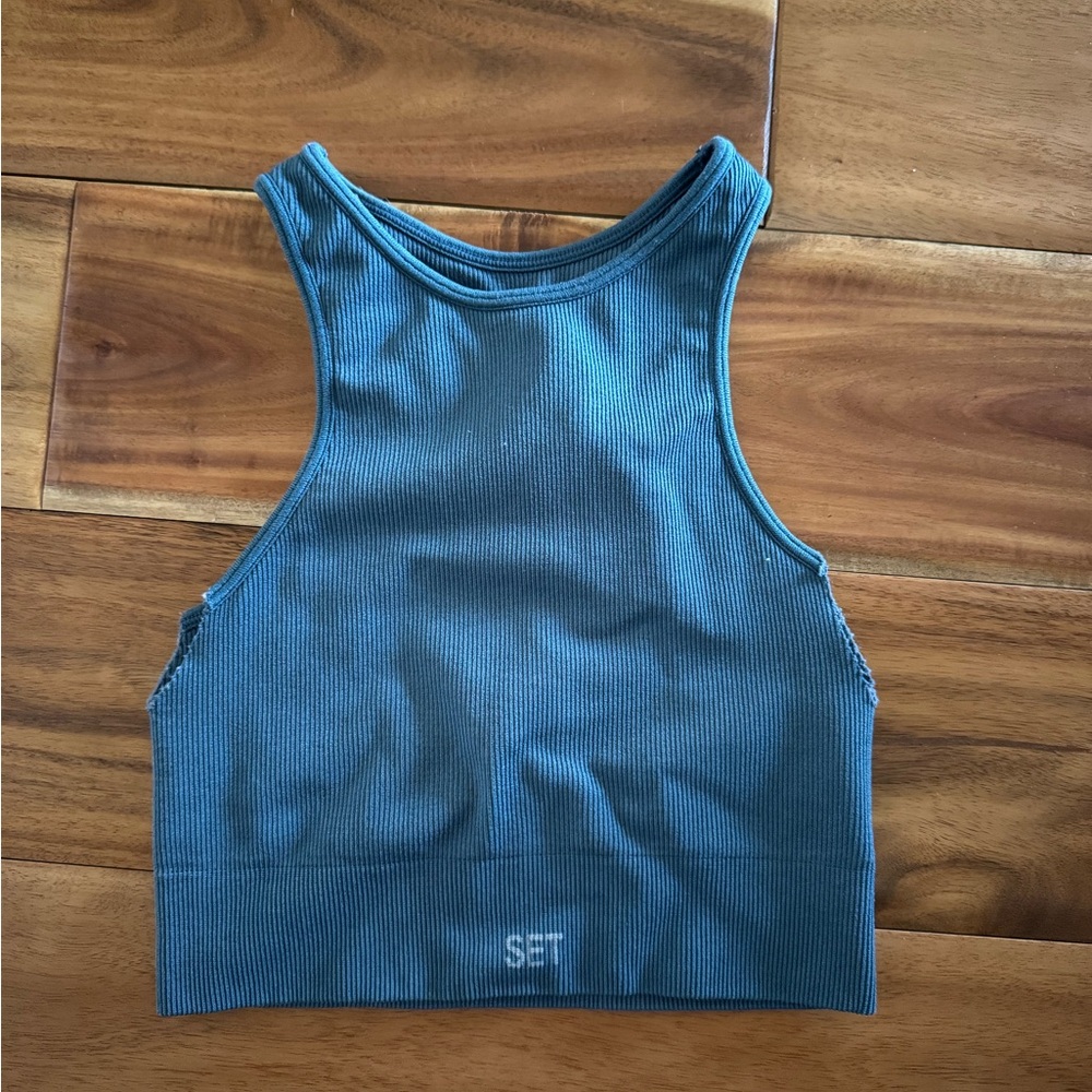Set Active Women's Blue Tank Top